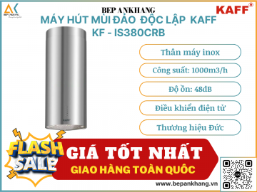 Máy hút mùi đảo độc lập Kaff KF- IS380CRB - Thương hiệu Đức